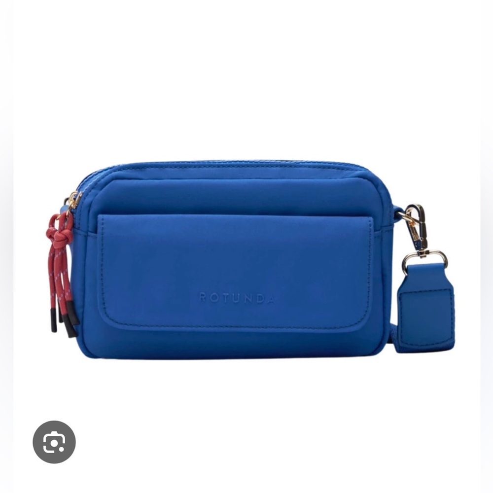 Rotunda Blue Crossbody Bag NWT